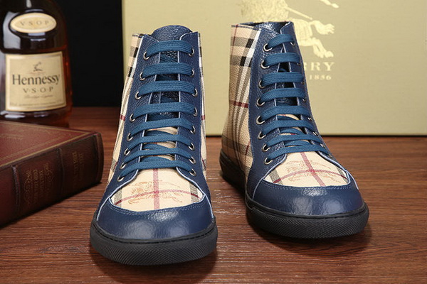 Burberry High-Top Fashion Men Shoes--005